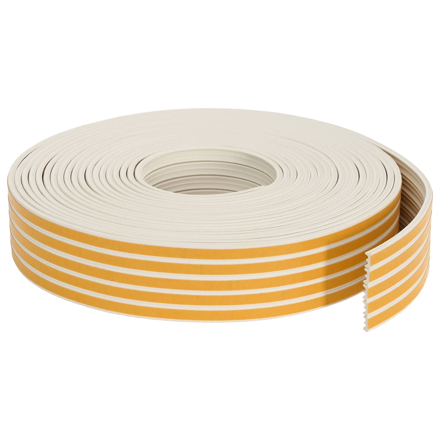 vidaXL Self-Adhesive Window Seal White 9 x 4 mm 100 m EPDM Foam