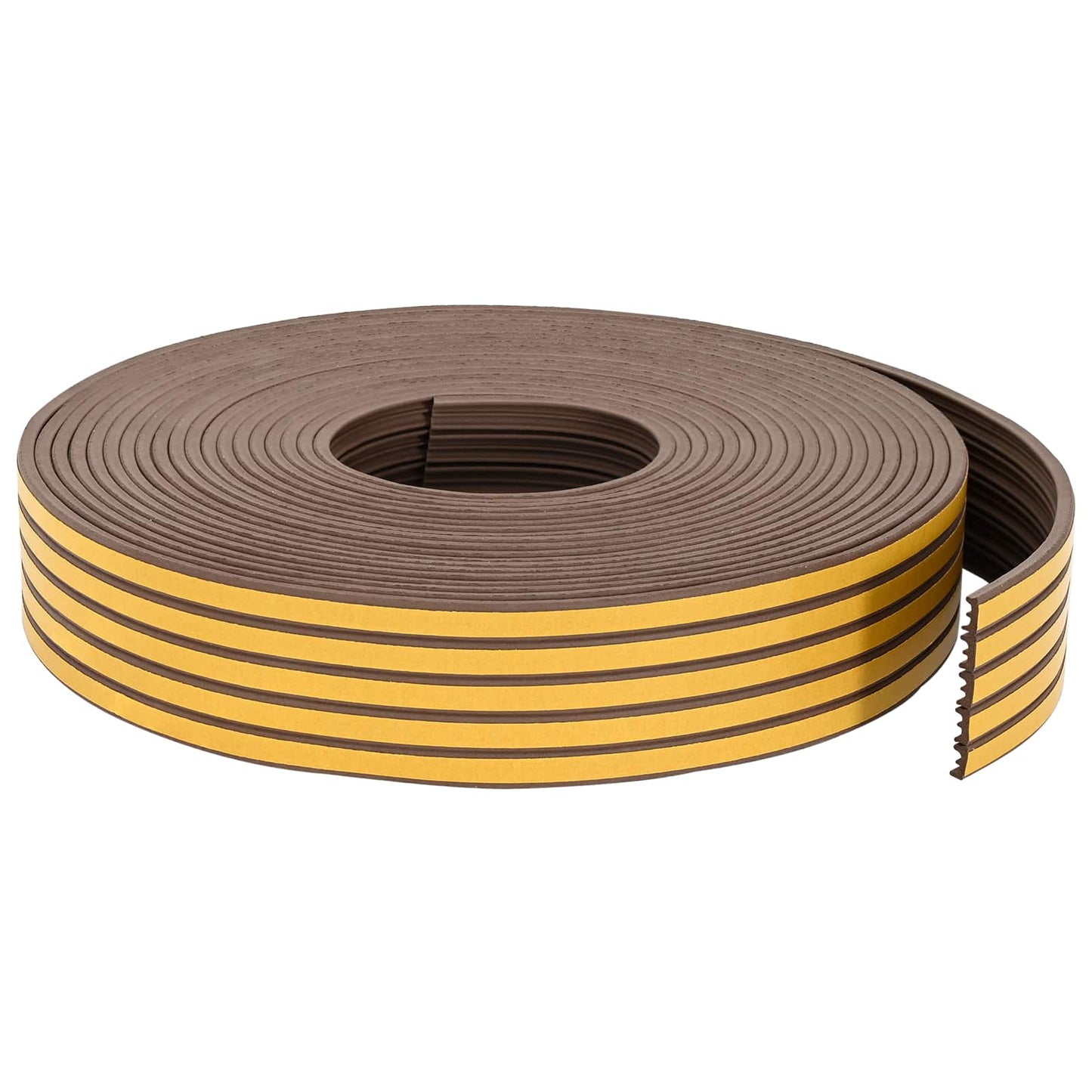 vidaXL Self-Adhesive Window Seal Brown 9 x 4 mm 12 m EPDM Foam