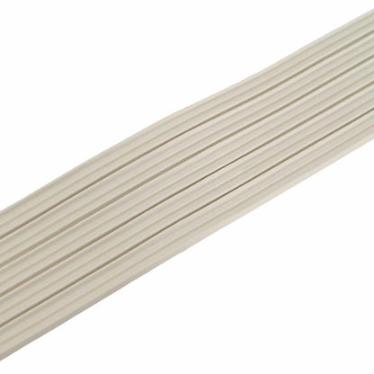 vidaXL Self-Adhesive Window Seal White 15 x 8 mm 50 m EPDM Foam