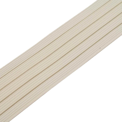 vidaXL Self-Adhesive Window Seal White 10 x 4 mm 100 m EPDM Foam