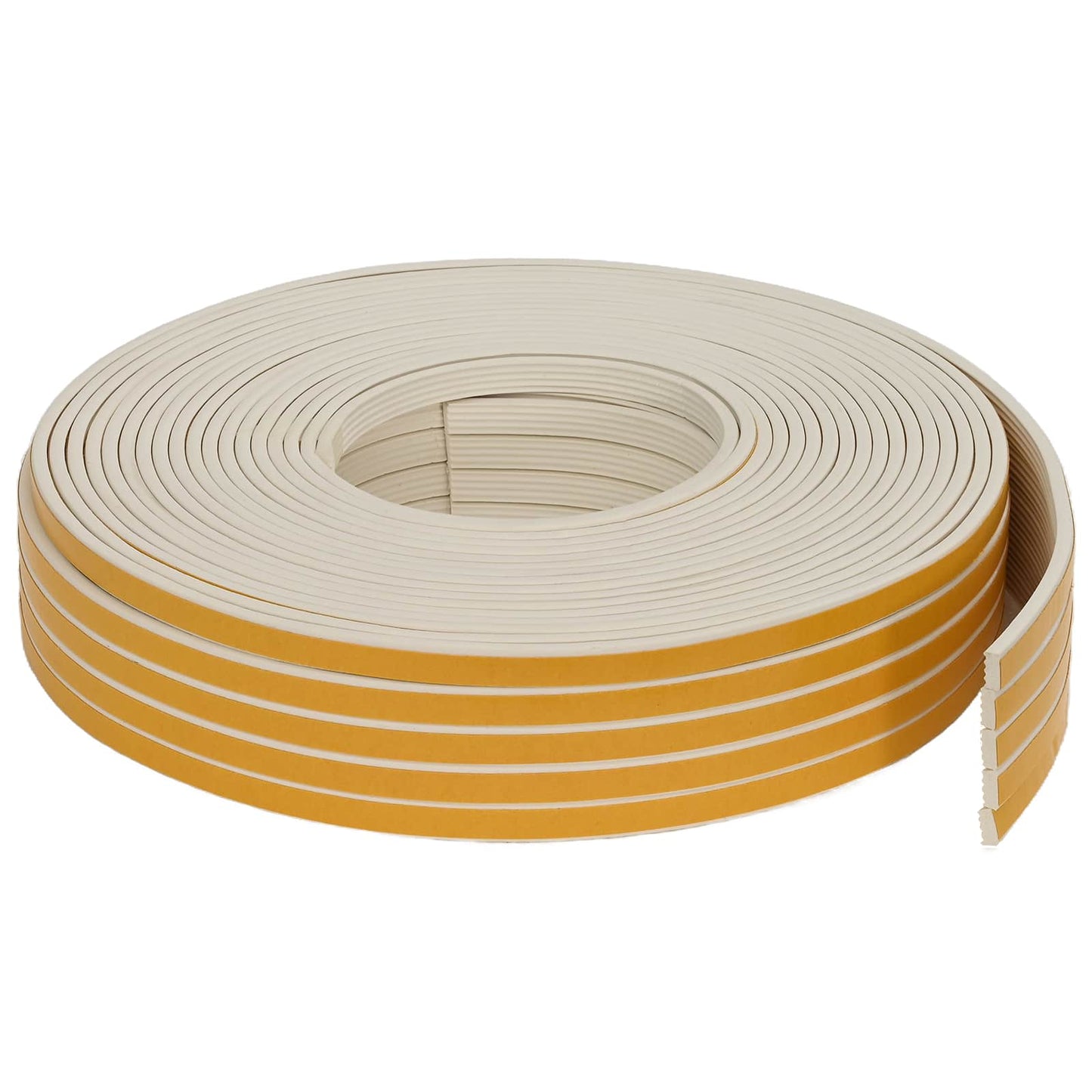 vidaXL Self-Adhesive Window Seal White 10 x 4 mm 100 m EPDM Foam