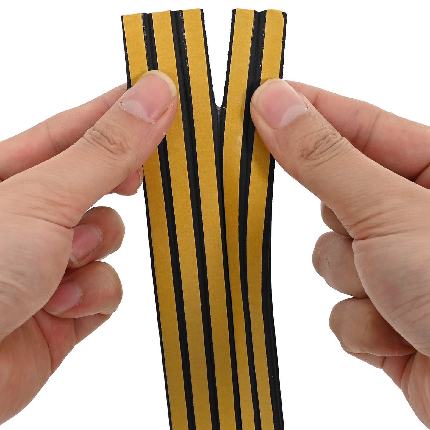 vidaXL Self-Adhesive Window Seal Black 10 x 4 mm 25 m EPDM Foam