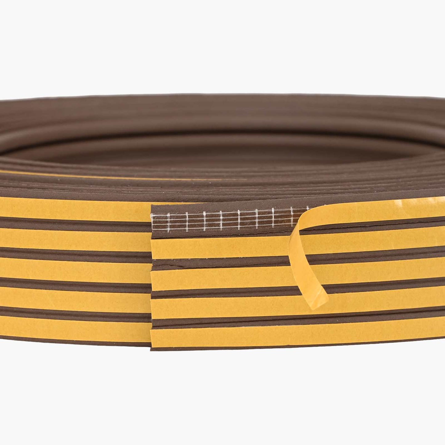 vidaXL Self-Adhesive Window Seal Brown 10 x 4 mm 12 m EPDM Foam