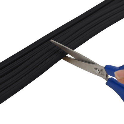 vidaXL Self-Adhesive Window Seal Black 10 x 6 mm 25 m EPDM Foam