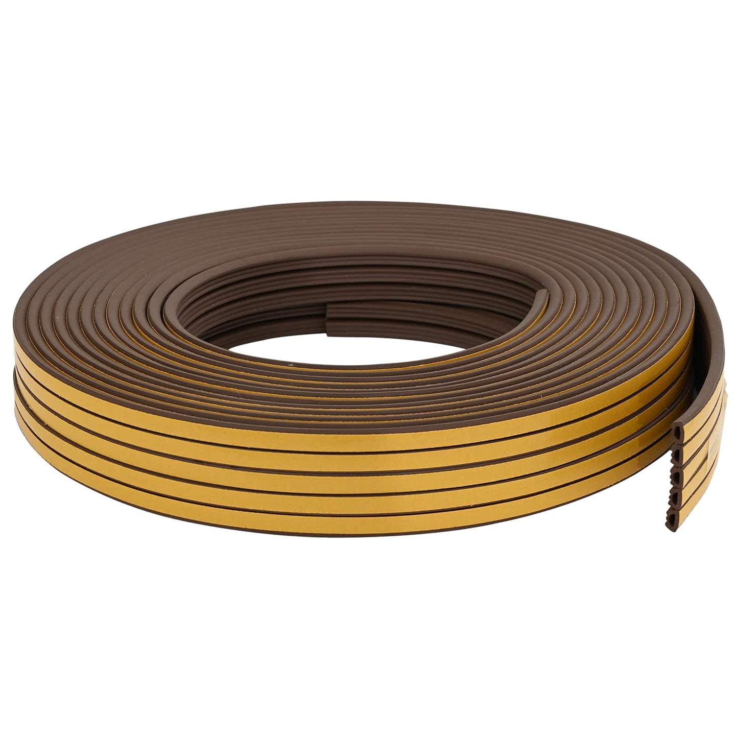 vidaXL Self-Adhesive Window Seal Brown 10 x 6 mm 25 m EPDM Foam