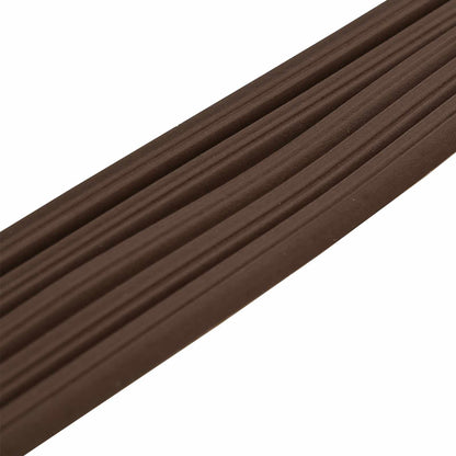 vidaXL Self-Adhesive Window Seal Brown 10 x 6 mm 50 m EPDM Foam
