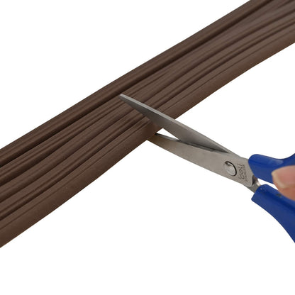 vidaXL Self-Adhesive Window Seal Brown 10 x 6 mm 50 m EPDM Foam