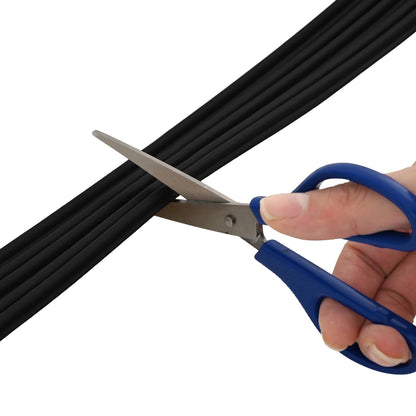 vidaXL Self-Adhesive Window Seal Black 9 x 6 mm 100 m EPDM Foam