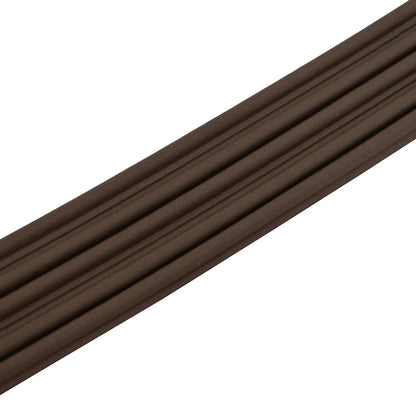 vidaXL Self-Adhesive Window Seal Brown 9 x 6 mm 100 m EPDM Foam