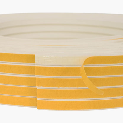 vidaXL Self-Adhesive Window Seal White 14 x 12 mm 100 m EPDM Foam