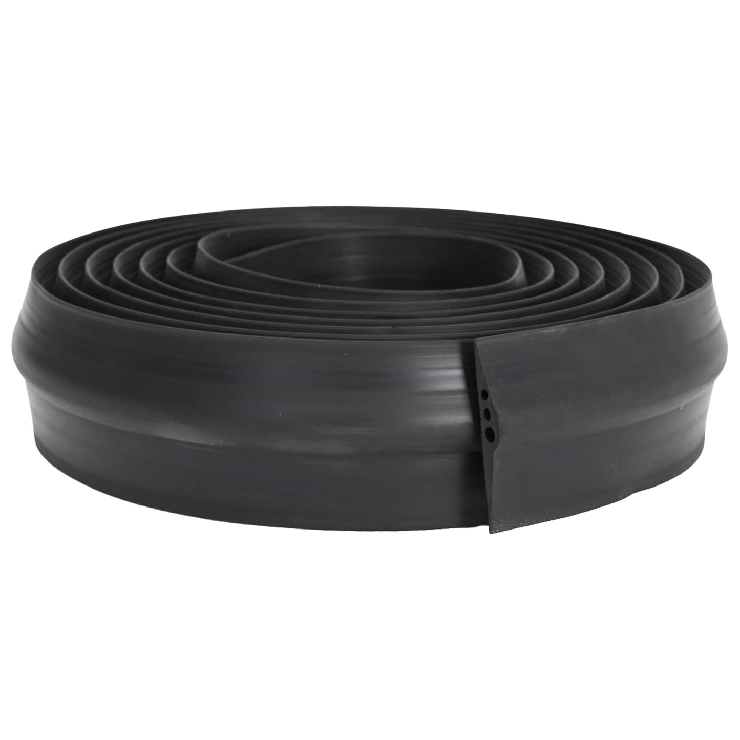 vidaXL Garage Floor Seal Black 78 x 14 mm 1.5 m EPDM Rubber