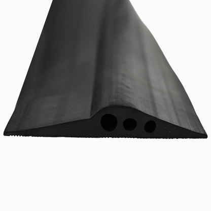 vidaXL Garage Floor Seal Black 78 x 14 mm 5.5 m EPDM Rubber
