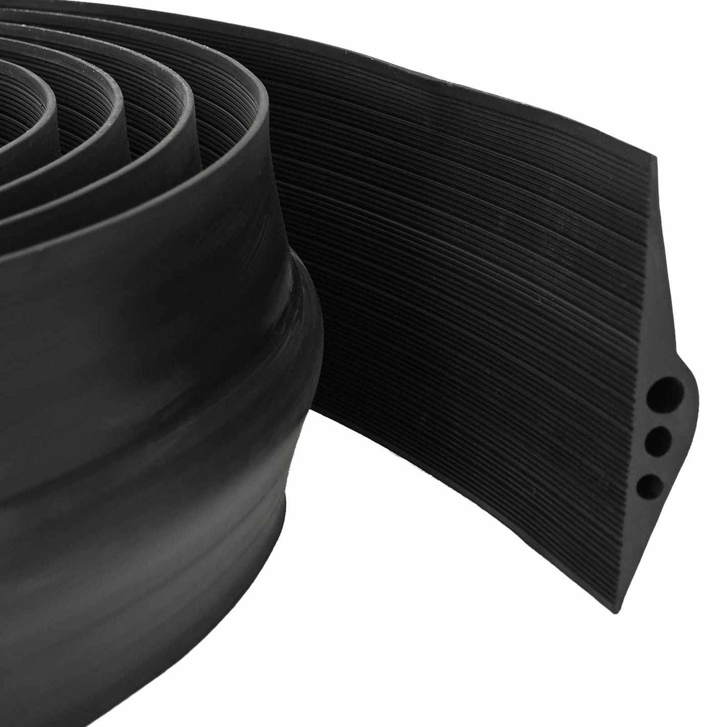 vidaXL Garage Floor Seal Black 78 x 14 mm 6.5 m EPDM Rubber