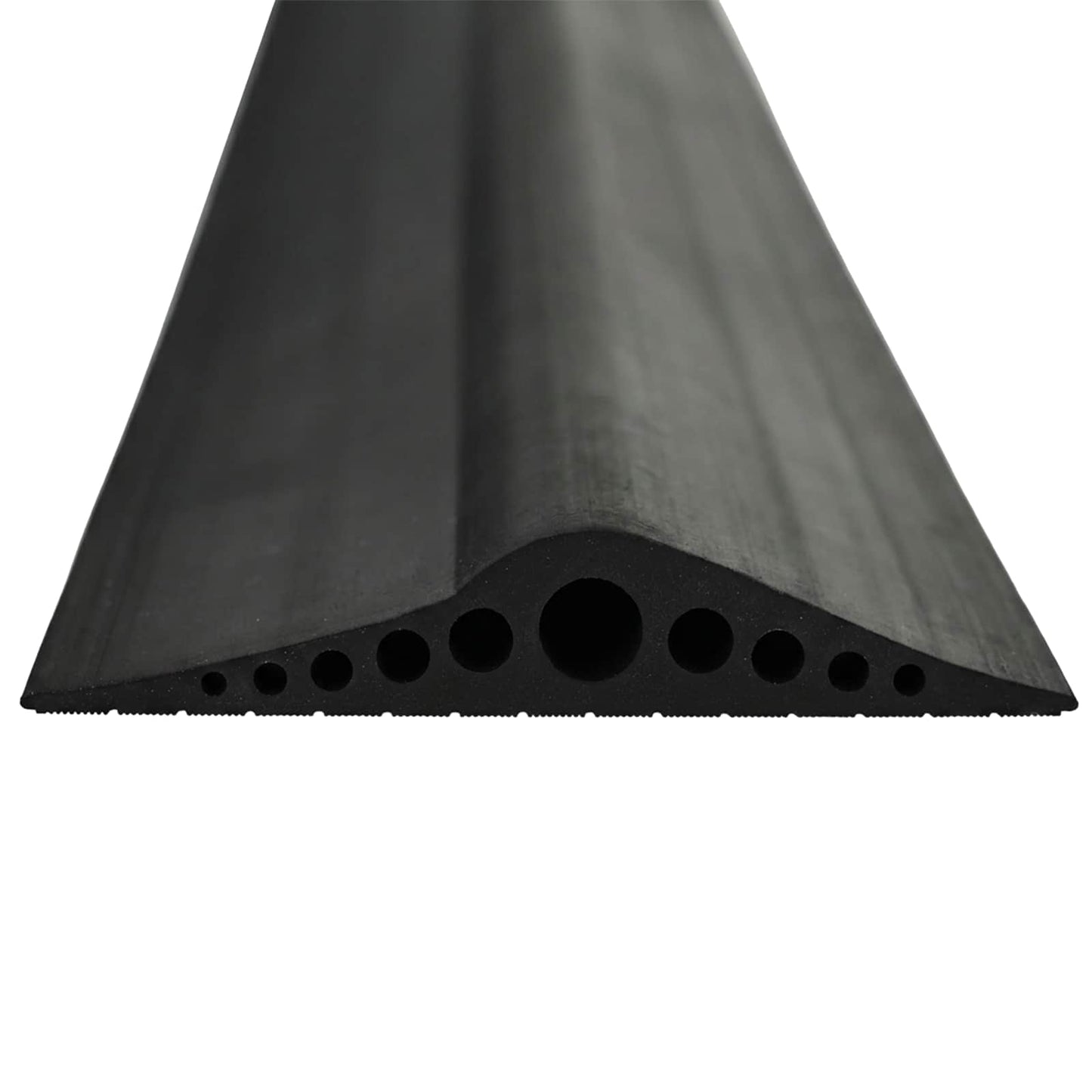 vidaXL Garage Floor Seal Black 155 x 28 mm 2 m EPDM Rubber
