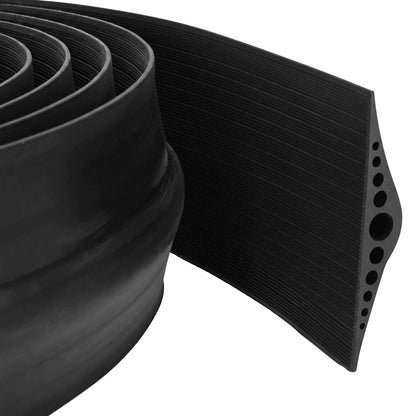 vidaXL Garage Floor Seal Black 155 x 28 mm 10 m EPDM Rubber