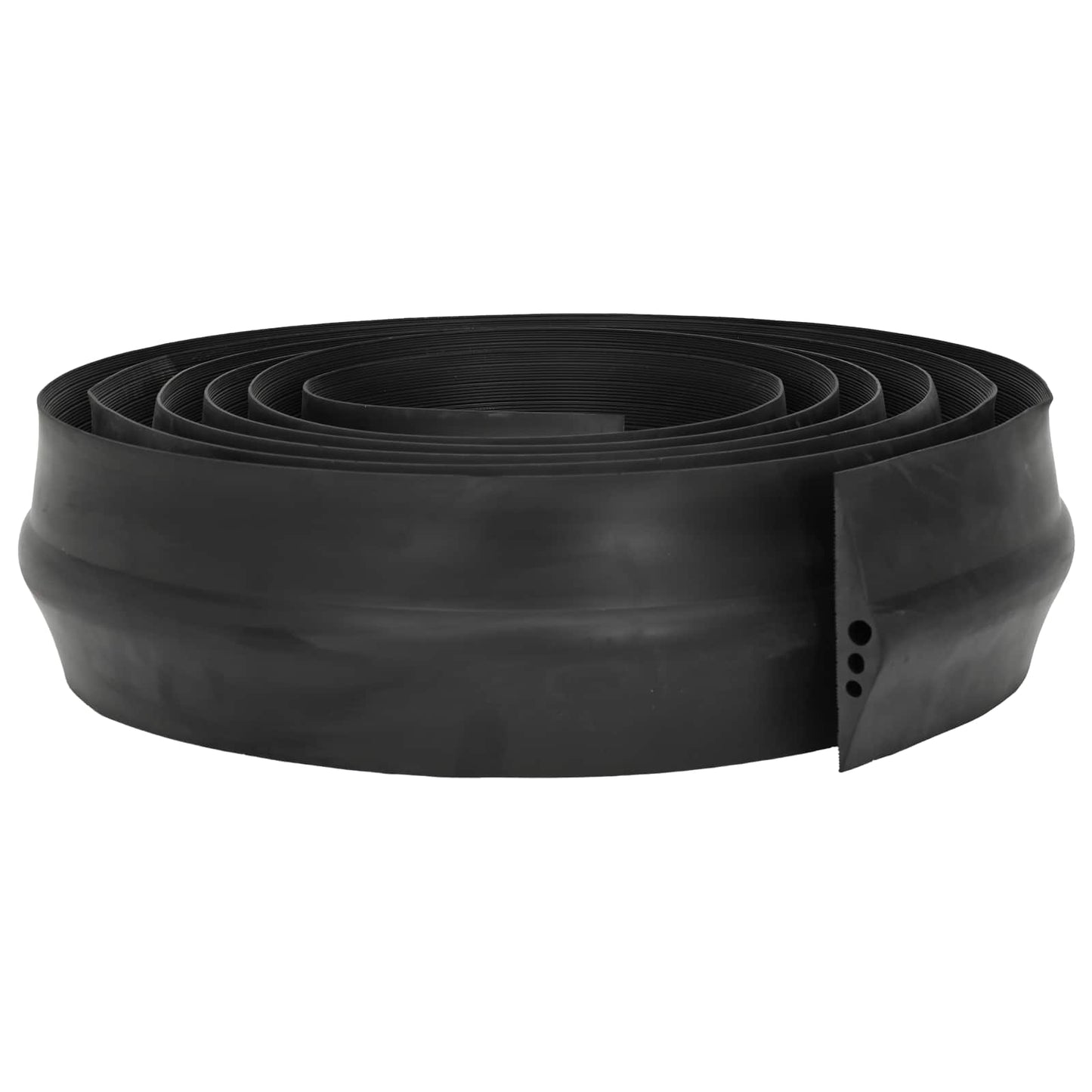 vidaXL Garage Floor Seal Black 74 x 20 mm 2.5 m EPDM Rubber