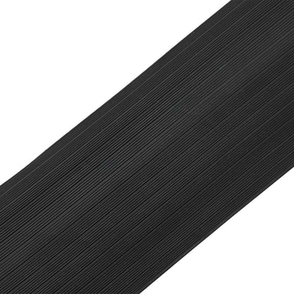 vidaXL Garage Floor Seal Black 74 x 20 mm 8 m EPDM Rubber