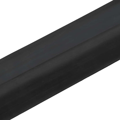 vidaXL Garage Floor Seal Black 74 x 20 mm 8 m EPDM Rubber