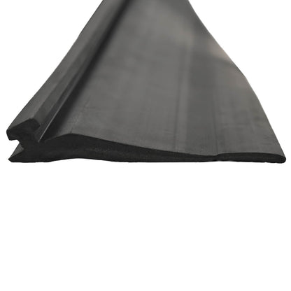 vidaXL Garage Door Seal Black 52 x 2 mm 3 m PVC