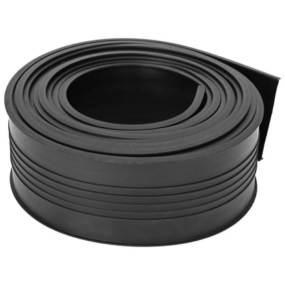 vidaXL Garage Door Seal Black 70 x 6 mm 3 m PVC