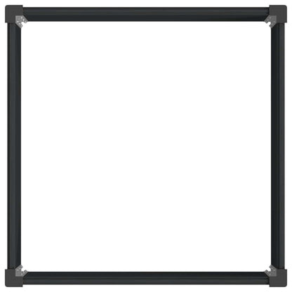 vidaXL Garden Raised Bed Black 100 x 100 x 91 cm