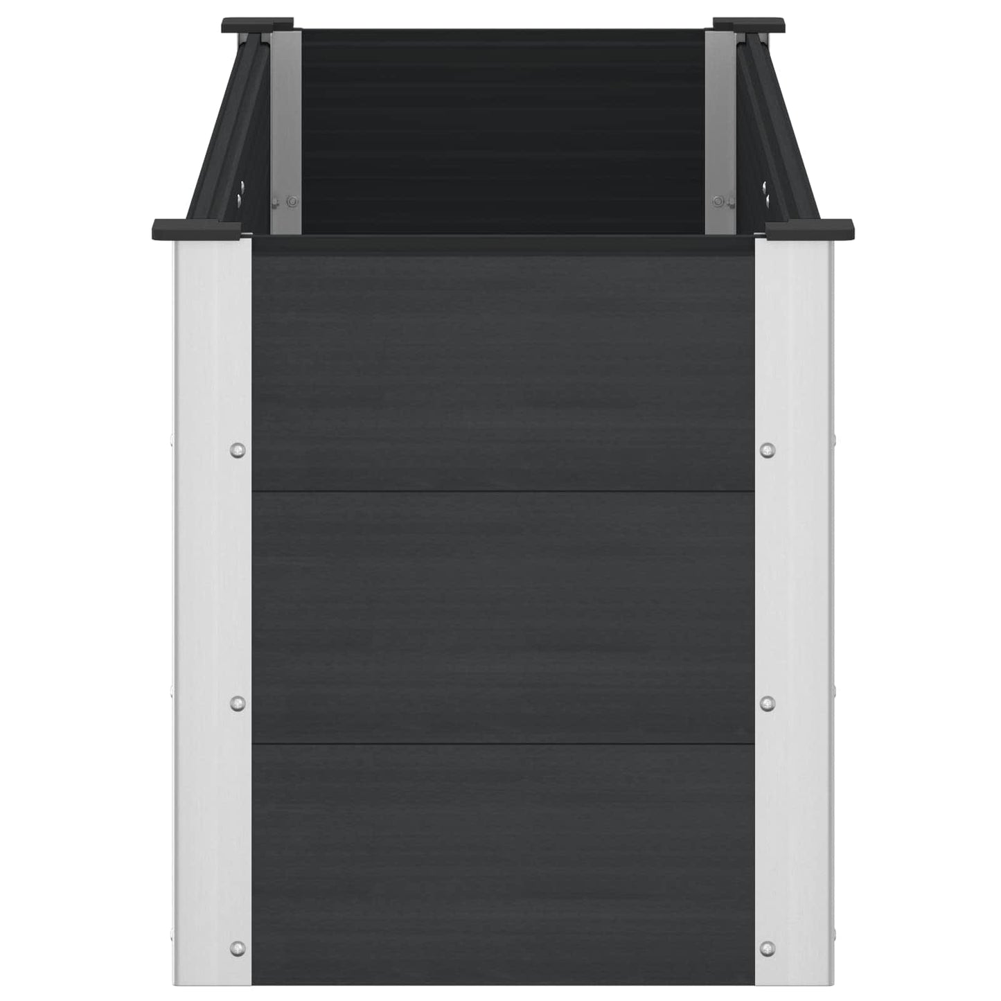 vidaXL Garden Raised Bed Black 150 x 50 x 54 cm