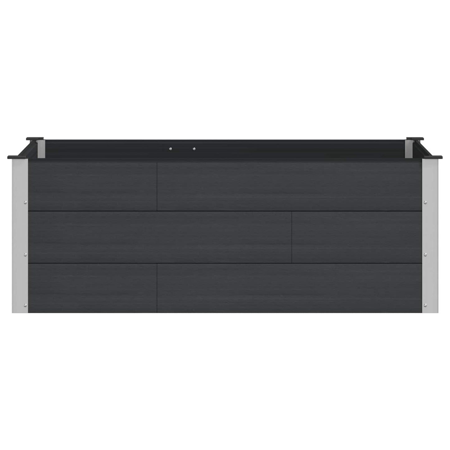 vidaXL Garden Raised Bed Black 150 x 100 x 54 cm