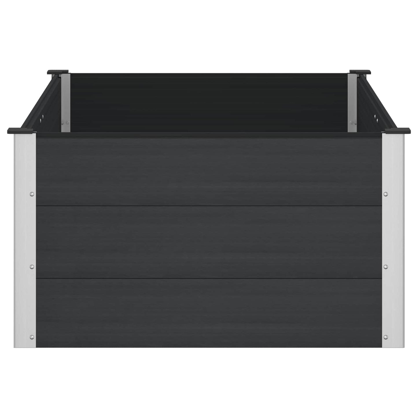 vidaXL Garden Raised Bed Black 150 x 100 x 54 cm