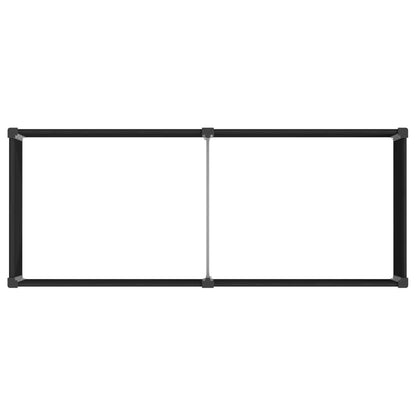 vidaXL Garden Raised Bed Black 250 x 100 x 54 cm