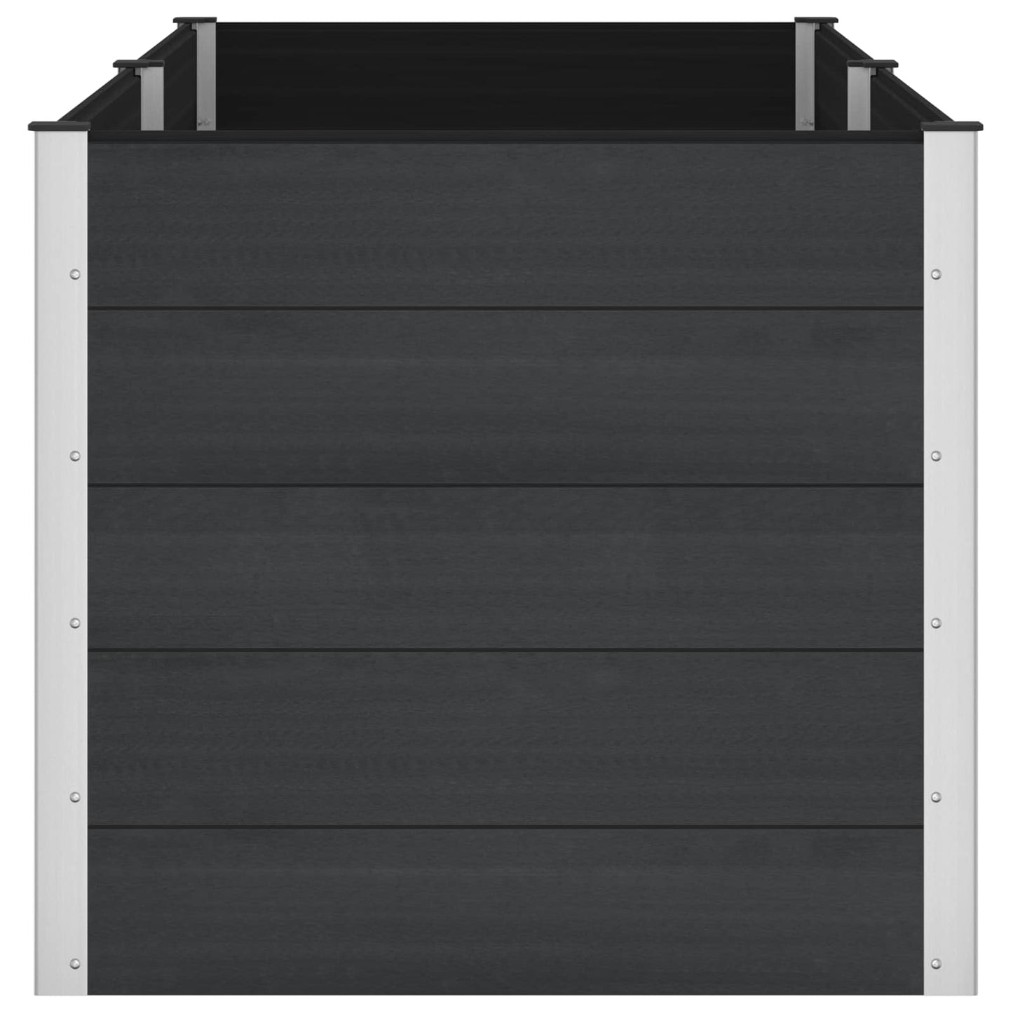 vidaXL Garden Raised Bed Black 250 x 100 x 91 cm