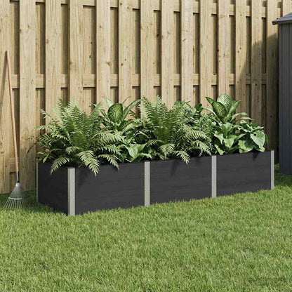 vidaXL Garden Raised Bed Black 300 x 100 x 54 cm