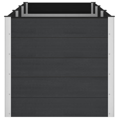 vidaXL Garden Raised Bed Black 300 x 100 x 91 cm