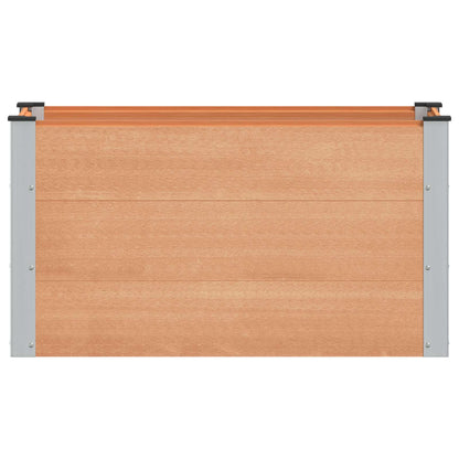 vidaXL Garden Raised Bed Brown 100 x 50 x 54 cm