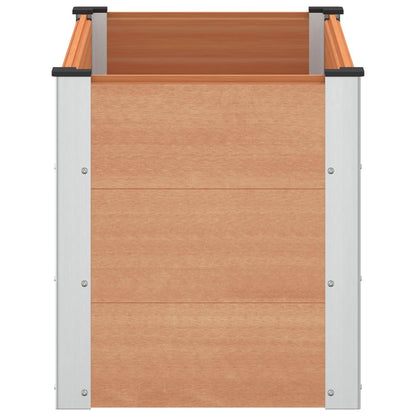 vidaXL Garden Raised Bed Brown 100 x 50 x 54 cm