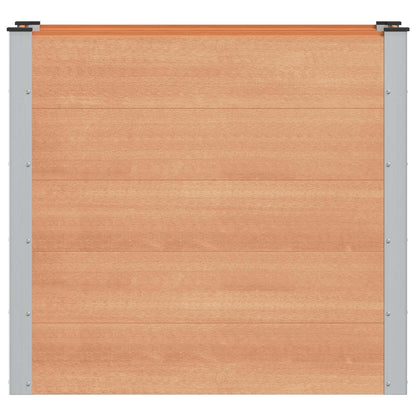 vidaXL Garden Raised Bed Brown 100 x 50 x 91 cm