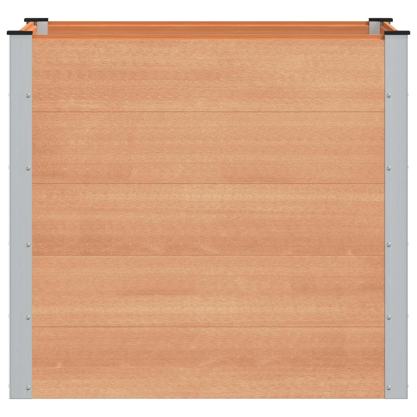 vidaXL Garden Raised Bed Brown 100 x 100 x 91 cm