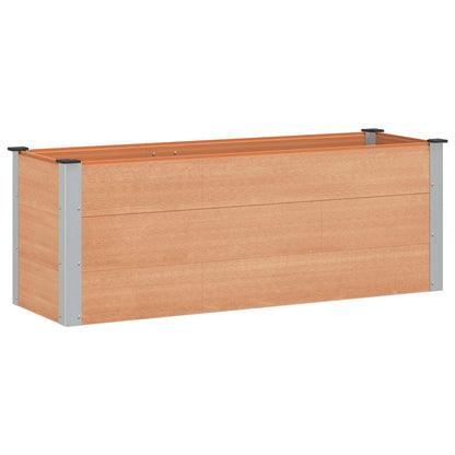 vidaXL Garden Raised Bed Brown 150 x 50 x 54 cm