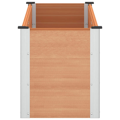 vidaXL Garden Raised Bed Brown 150 x 50 x 54 cm