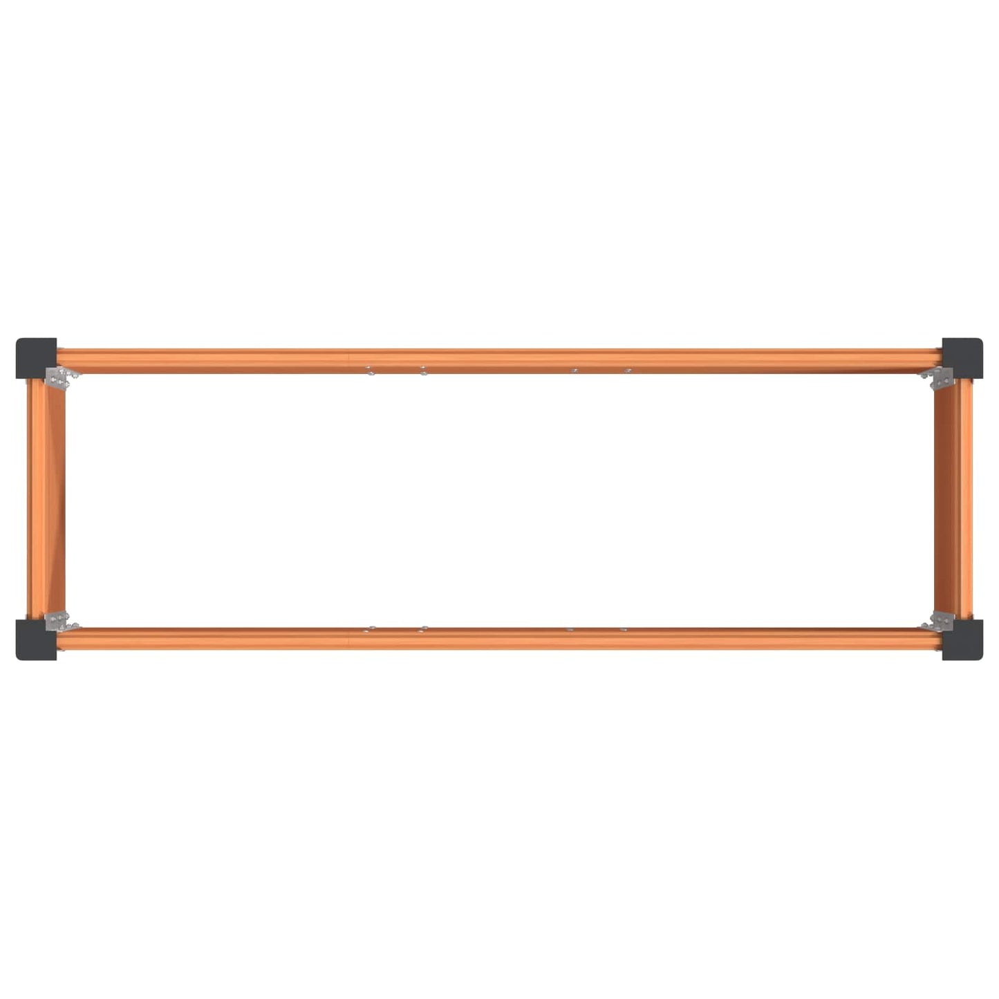 vidaXL Garden Raised Bed Brown 150 x 50 x 54 cm