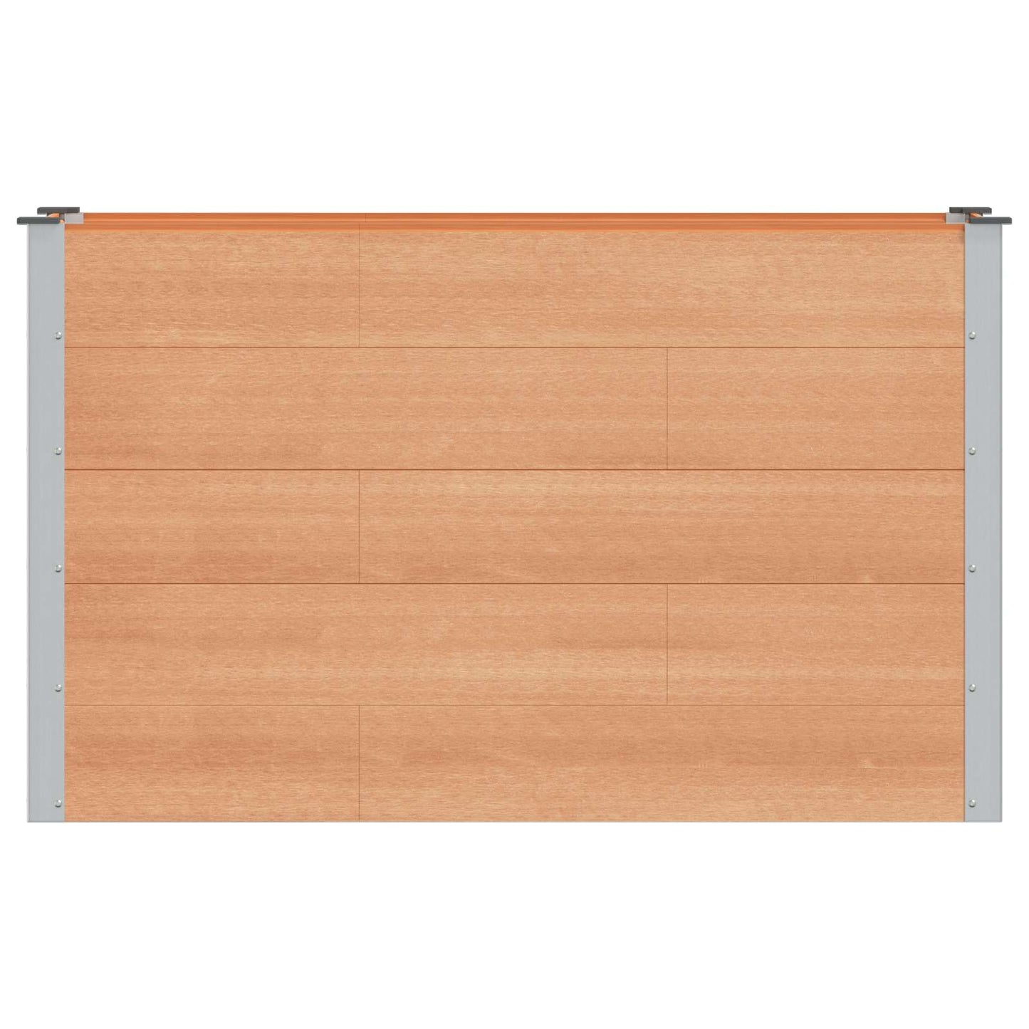 vidaXL Garden Raised Bed Brown 150 x 50 x 91 cm