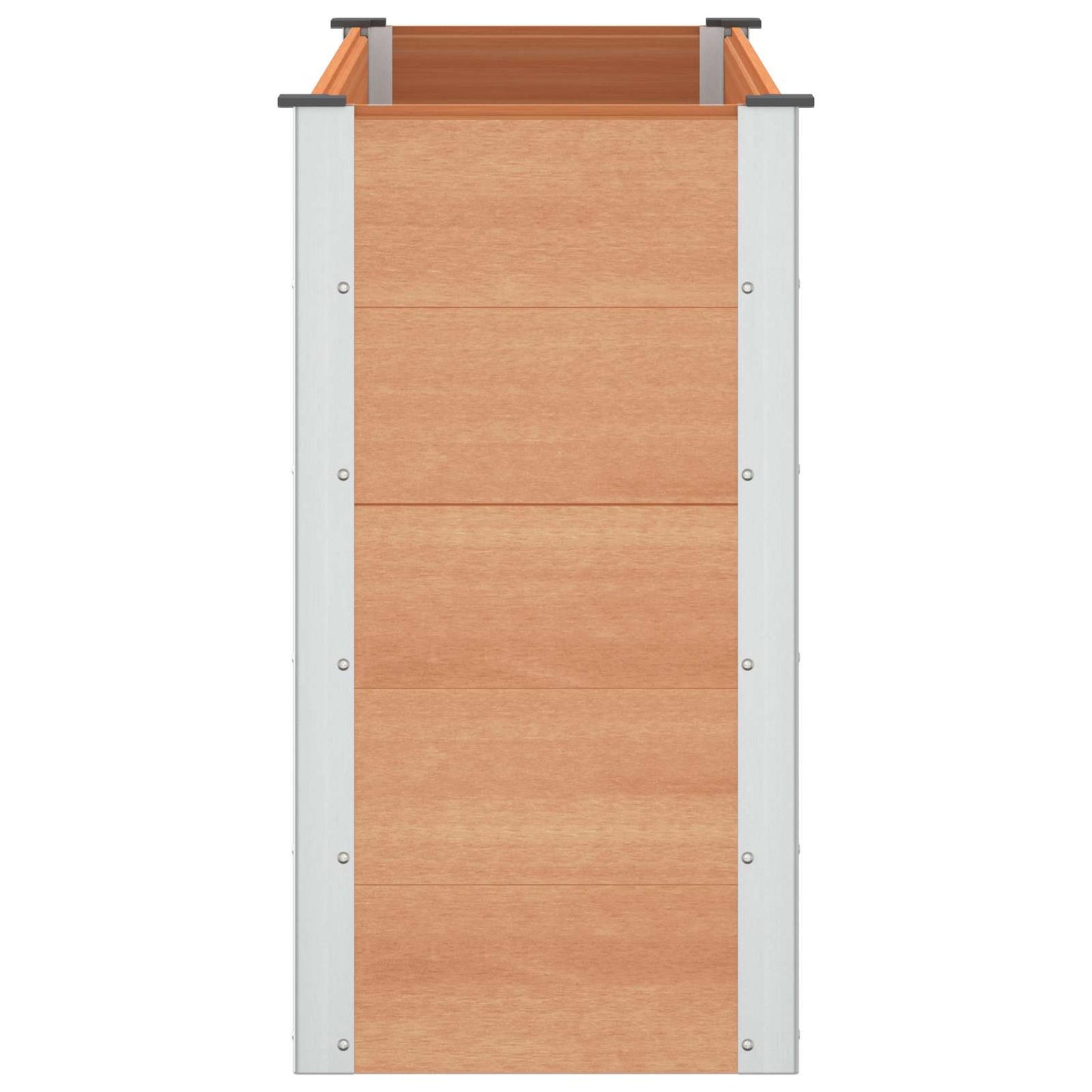 vidaXL Garden Raised Bed Brown 150 x 50 x 91 cm