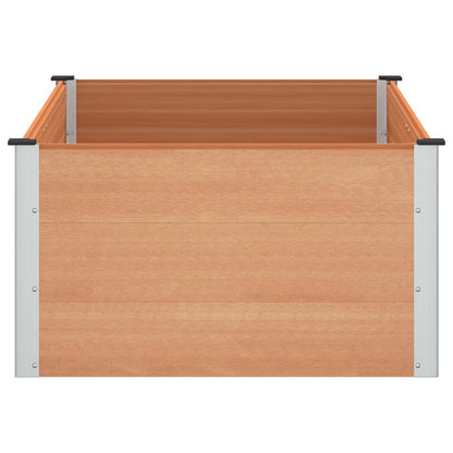 vidaXL Garden Raised Bed Brown 150 x 100 x 54 cm