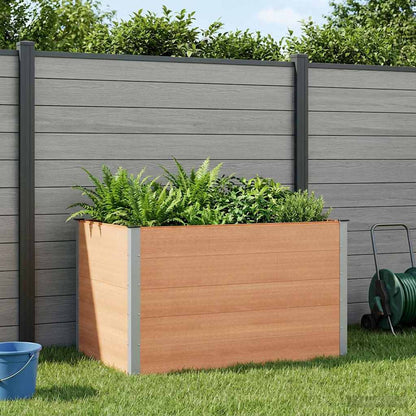 vidaXL Garden Raised Bed Brown 150 x 100 x 91 cm
