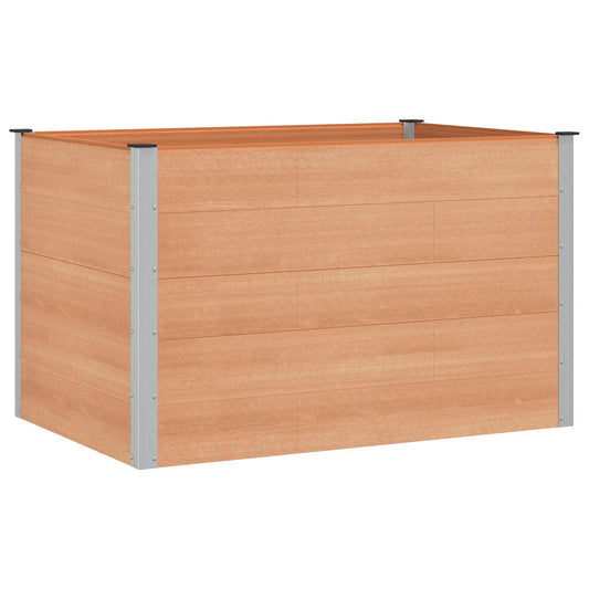 vidaXL Garden Raised Bed Brown 150 x 100 x 91 cm