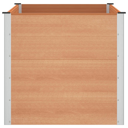 vidaXL Garden Raised Bed Brown 150 x 100 x 91 cm