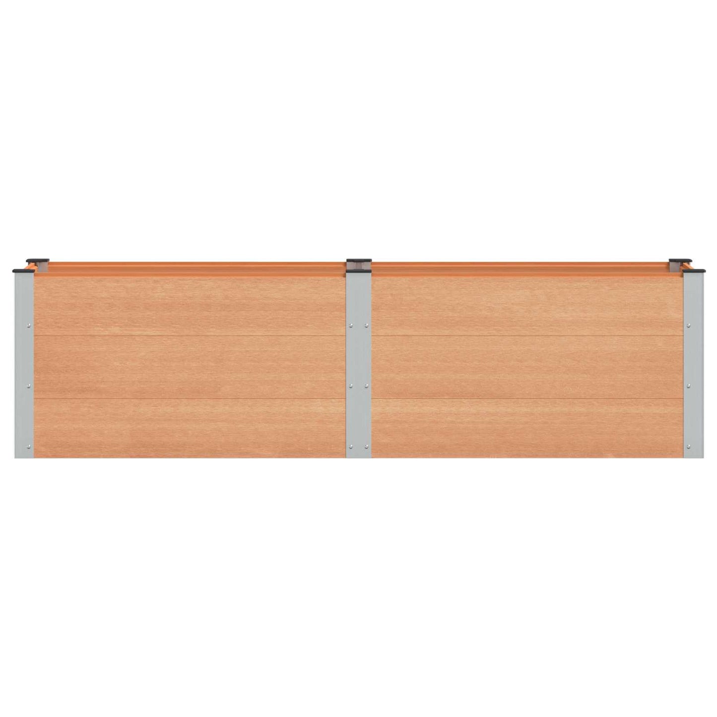 vidaXL Garden Raised Bed Brown 200 x 50 x 54 cm