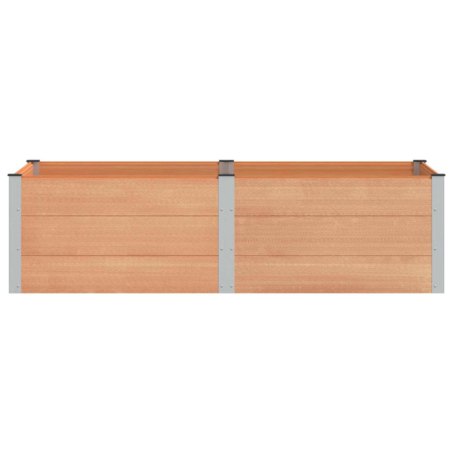 vidaXL Garden Raised Bed Brown 200 x 100 x 54 cm