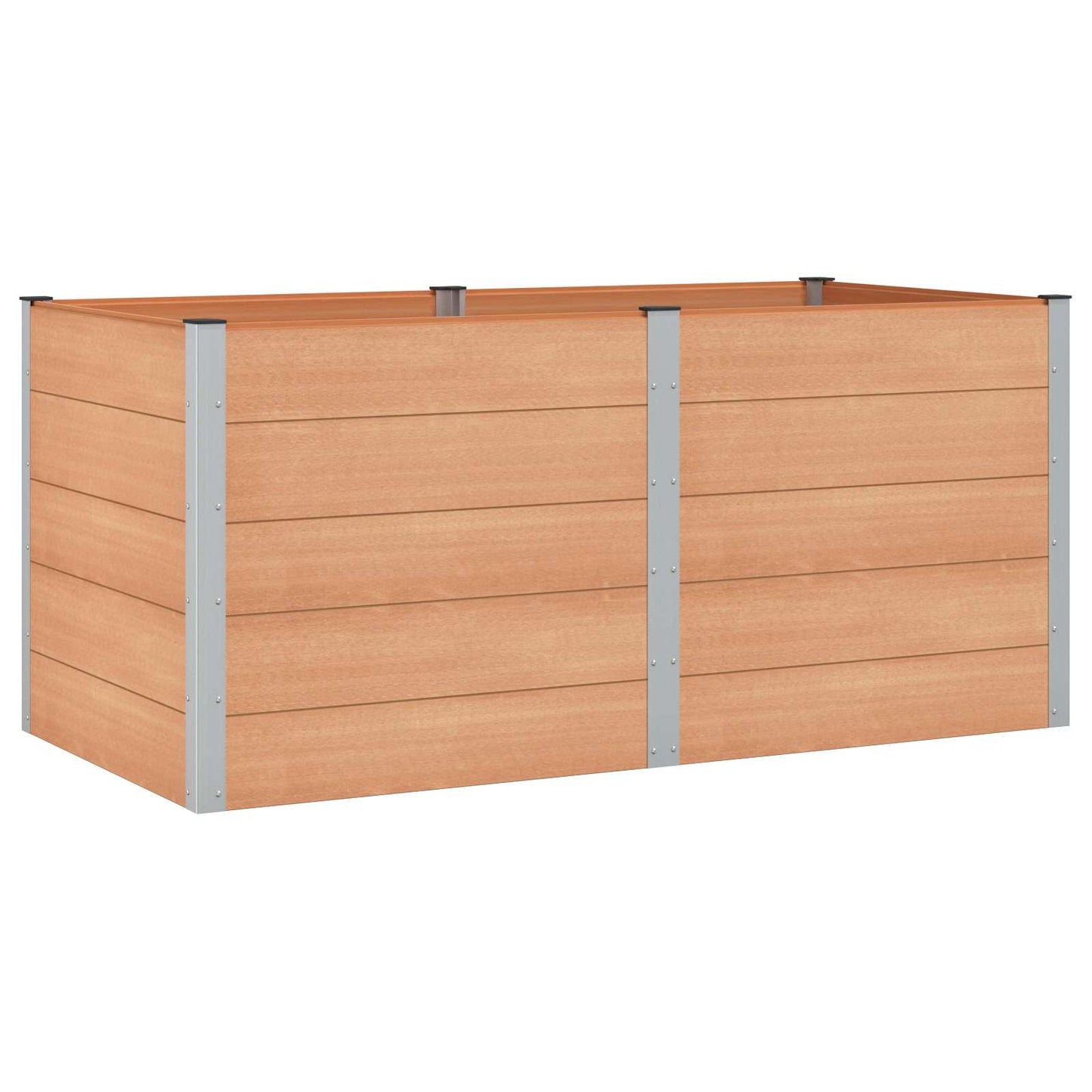 vidaXL Garden Raised Bed Brown 200 x 100 x 91 cm