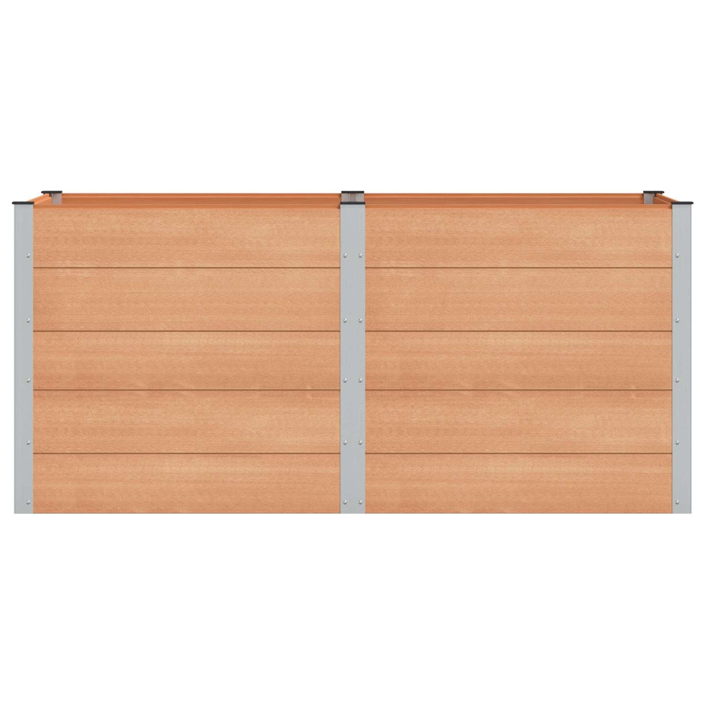 vidaXL Garden Raised Bed Brown 200 x 100 x 91 cm