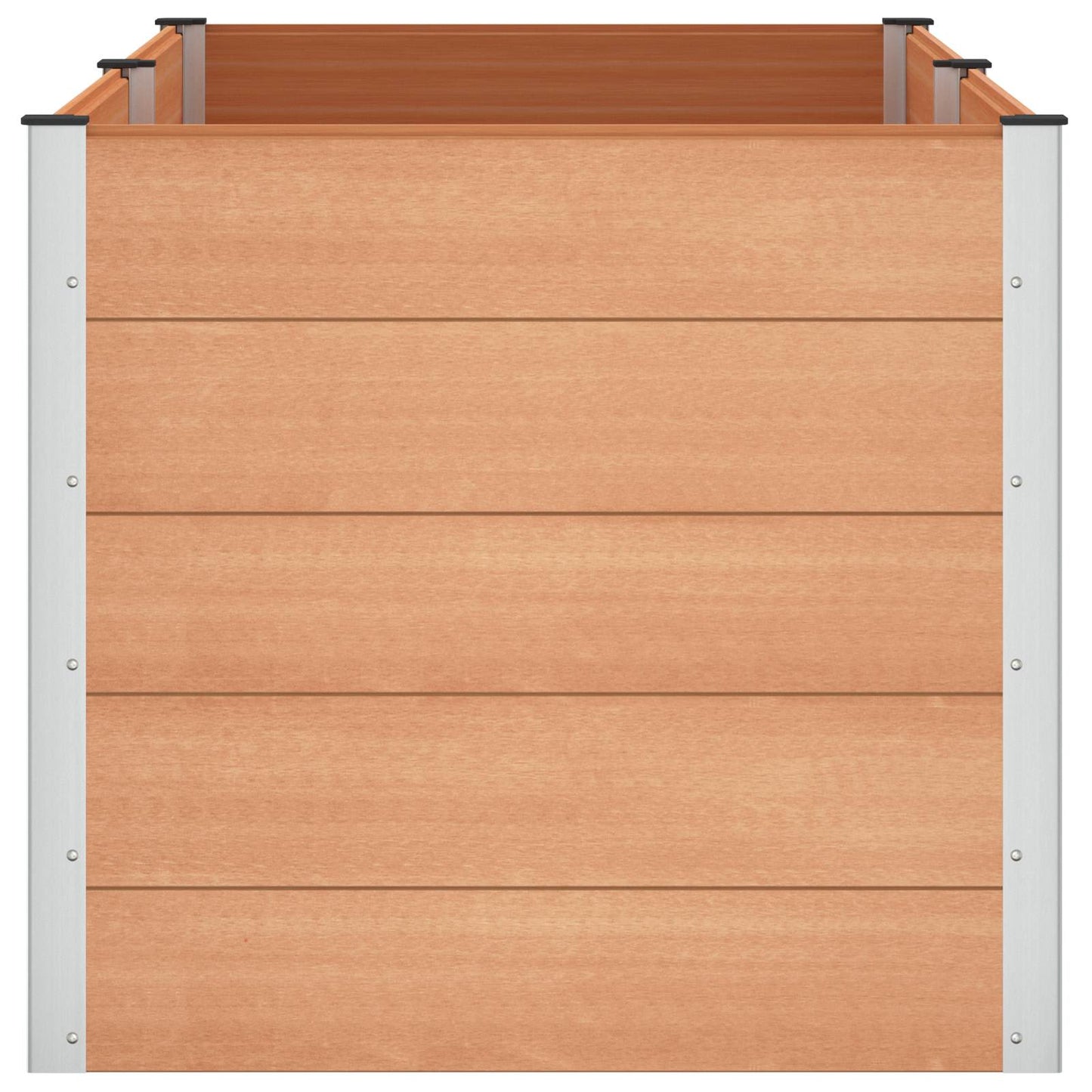 vidaXL Garden Raised Bed Brown 200 x 100 x 91 cm